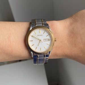 Vintage Seiko Day Date Watch